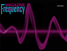 Tablet Screenshot of frequencymagazine.com